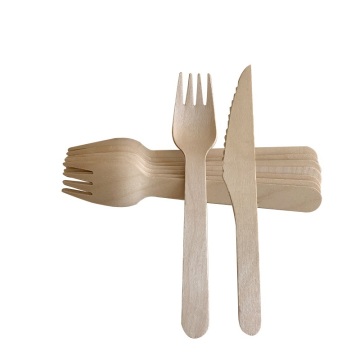 Flatware wooden cutlery set