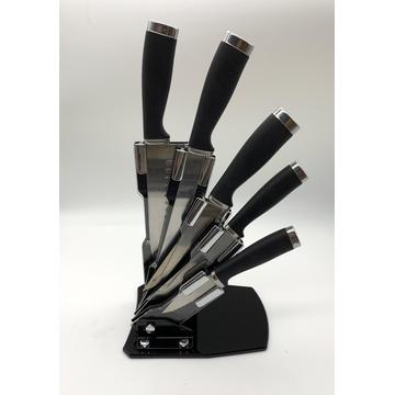 6pcs knife Acrylic stand set