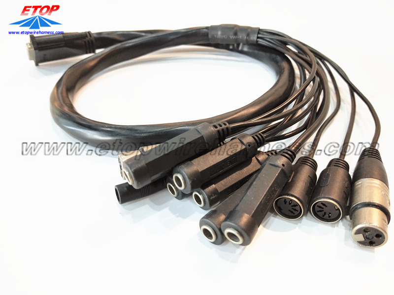 overmolded connectors cable