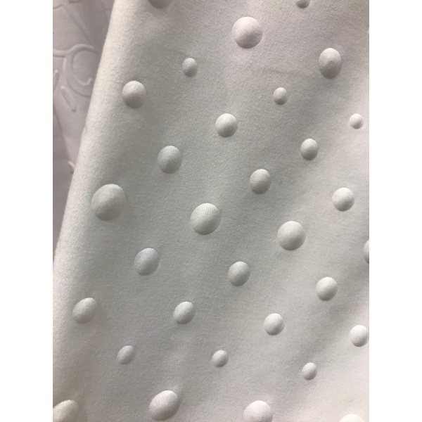 Polyester 3D Dots Embossed Micofiber Fabric