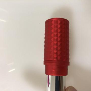 Column lipstick tube with flat top