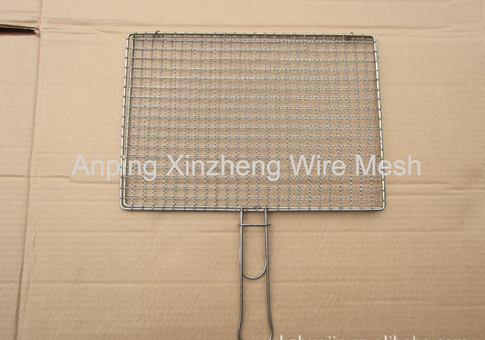 Barbecue Wire Mesh with handle
