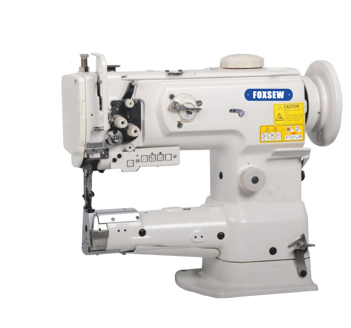 KD-1341 Single Needle Cylinder Bed Unison Feed Lockstitch Sewing Machine with Vertical-Axis Hook