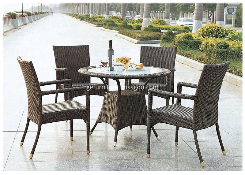 PE Rattan Wicker  Patio Set_