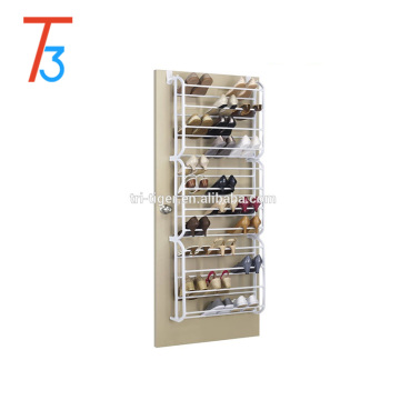 12 shelf 36 pair wall/door hanging shoe rack storage organizer
