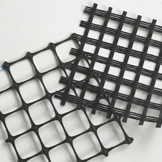 Polyester Biaxial Geogrid With CE Certificate