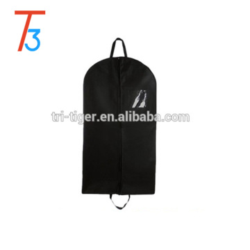 Clear plastics Window garment storage bag nonwoven suit cover
