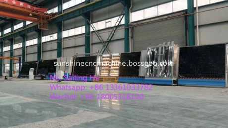 Insulating glass production line