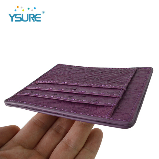 Custom Color Real Leather Visa Card Holder