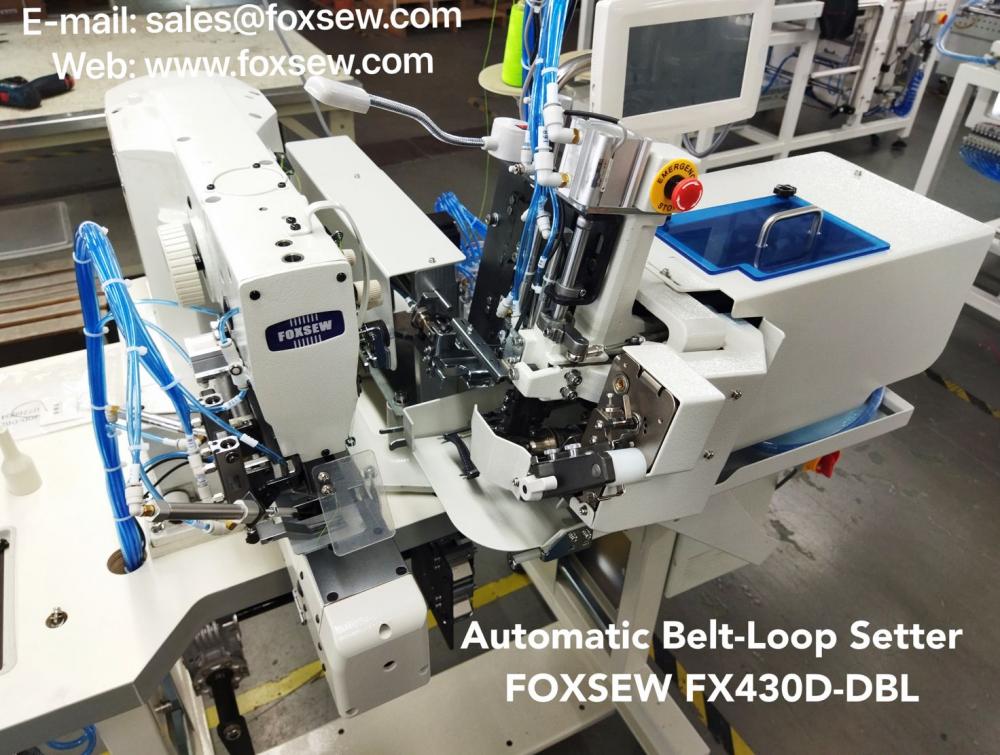 Automatic Belt Loop Attaching Machine Foxsew