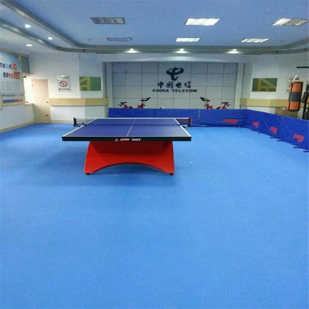 PVC Sports Flooring Indoor Table Tennis Court from China