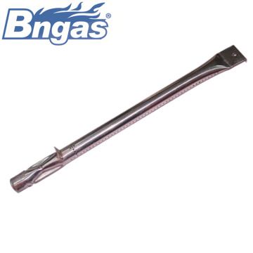 Stainless steel gas burner for pizza oven