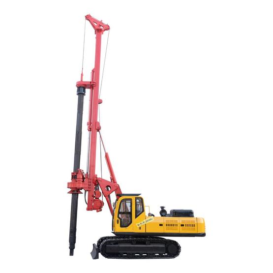 30m drilling rig for building foundation piles engineering