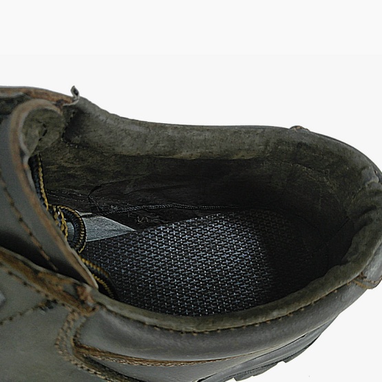 Low Cut Full Grain Leather Safety Shoes