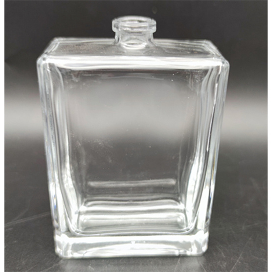 80ml Luxurious thick bottom square glass perfume bottle