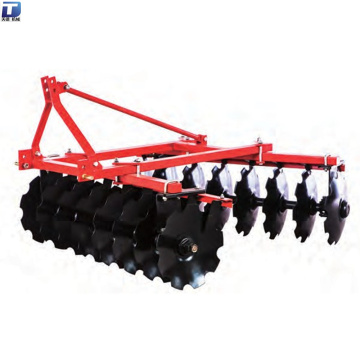 Tractor trailed disc rotary harrow with parts