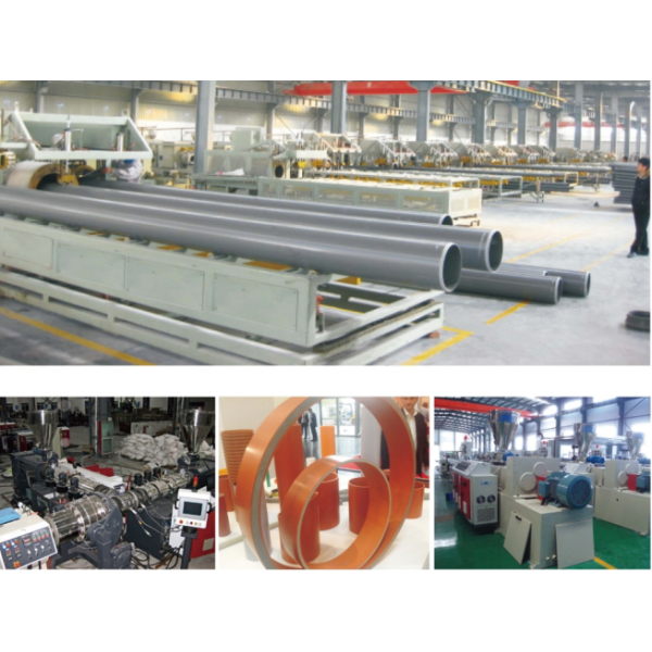 PVC/UPVC/CPVC Plastic Pipe Extrusion Machine Production Line
