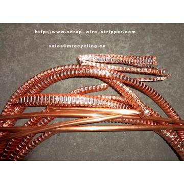 removing insulation from copper wire