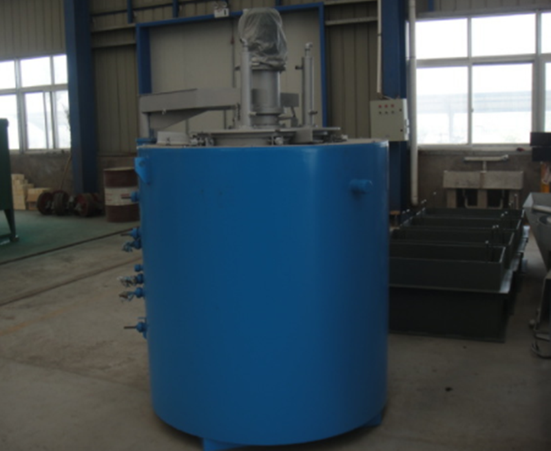 Aluminum alloy quenching well furnace debugging