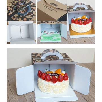 Wholesale kraft birthday cake box
