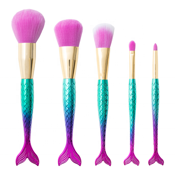 Easy to Clean Multi-use Mermaid Brush Set