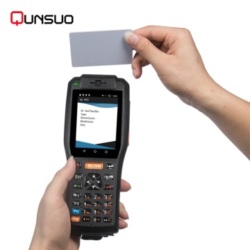 Handheld Android Terminal with NFC Card Reader
