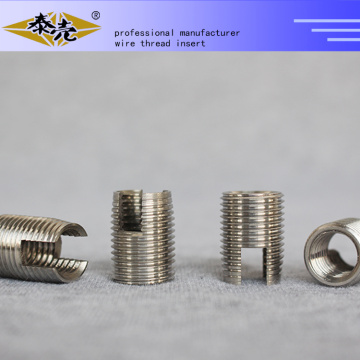 High precision fasteners self tapping threaded inserts