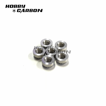 M3 Stainless Steel Press Nuts with nylon