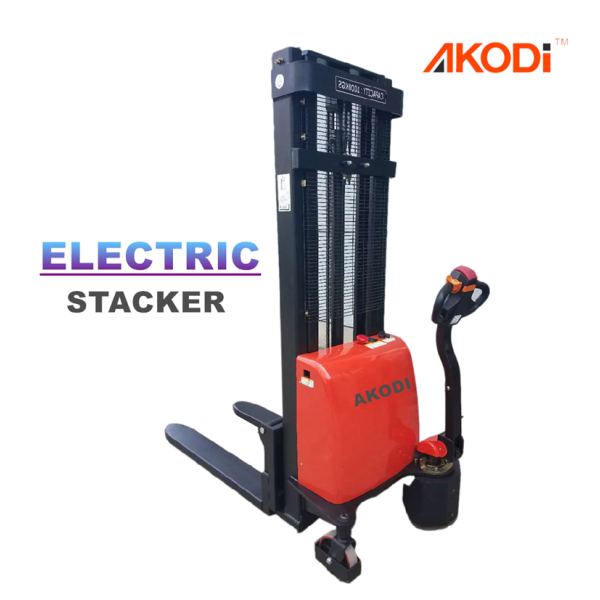 Compact Walkie Electric Pallet Stacker 1 Ton
