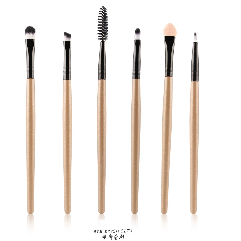 6 Piece Eye Makeup Brushes Set 9