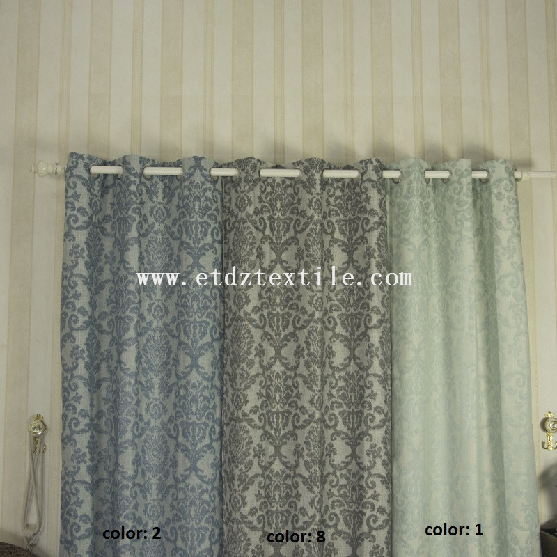 Hot stylish polyester curtain 6003-2