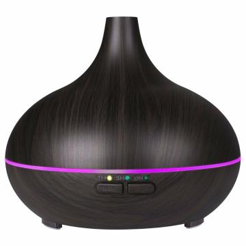 Ultrasonic Aroma Diffuser 300ml Wood Grain Humidifier