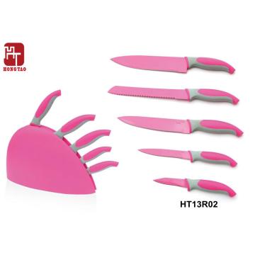 5pcs pp handle coating knife set