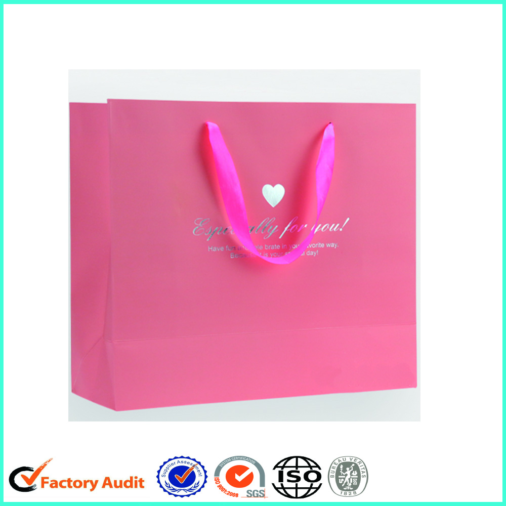 Custom Print Paper Bags With Small Logo