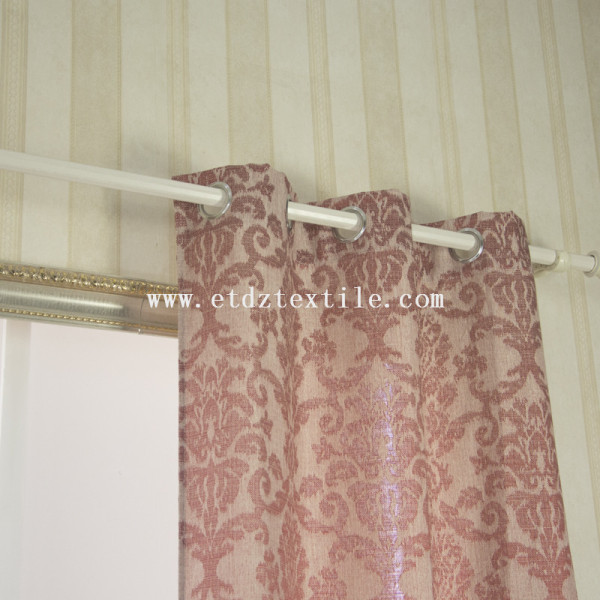 linen cheap pirce fabric curtain 6003-4