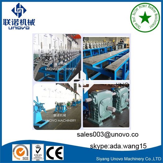 photovoltaic solar structure section unistrut forming machine
