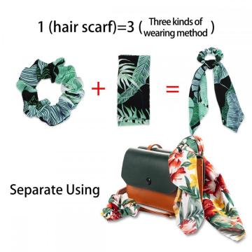 Hair Scrunchies - Hair Scarf Hair Tie Scrunchies Elastic