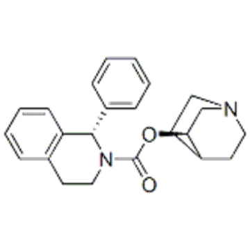 2(1H)-Isoquinolinecarboxylicacid, 3,4-dihydro-1-phenyl-,( 57251612,3R)-1-azabicyclo[2.2.2]oct-3-yl ester,( 57251613,1S)- CAS 242478-37-1
