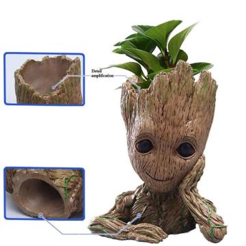 New design Plastic Tree Man flower pot Toy Gift For Kids