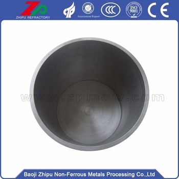 factory price lathing W1 tungsten crucible