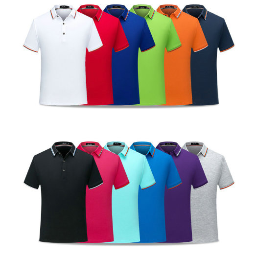 Short Sleeve Men Polo-Shirt Custom Desing Logo Print