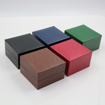 Leatherette paper high end watch box