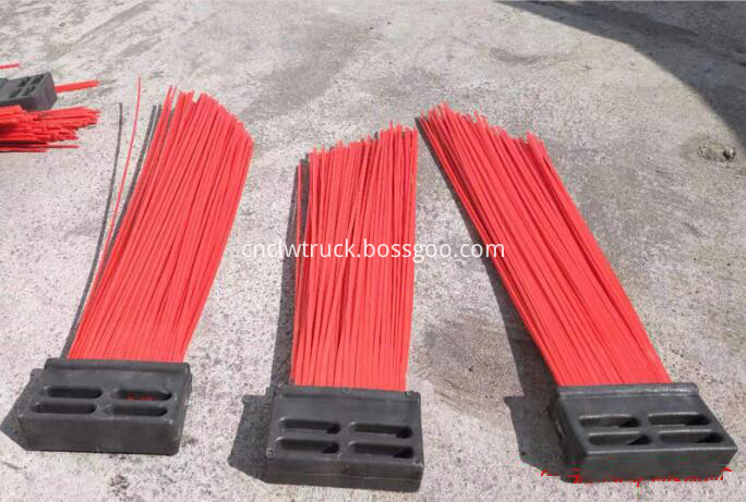 brushes for road sweeper truck