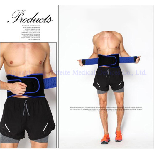 Neoprene fitness running waist belt for back pain