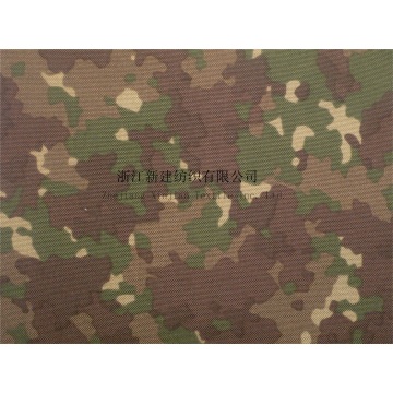 1000D Nylon Cordura Camouflage PU Coating Fabric