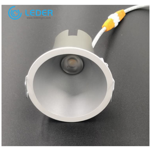 LEDER Circular White 5W LED Downlight