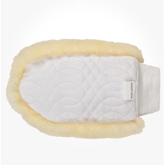 100% Genuine Sheepskin lambswool wash mitts
