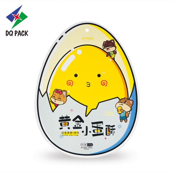 Flexible packaging EGG special shape pouch
