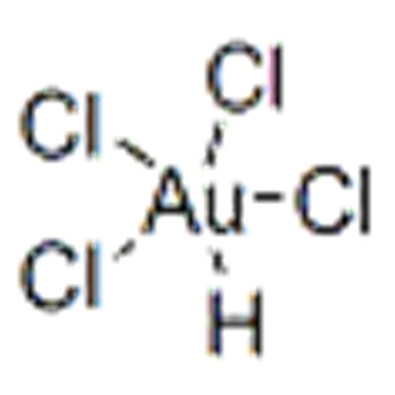 Aurate(1-),tetrachloro-, hydrogen (1:1),( 57191295,SP-4-1)- CAS 16903-35-8