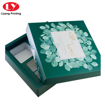 Cosmetic Skin Care Beauty Gift Box With Tray